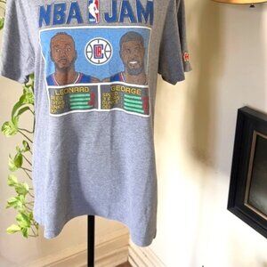 NBA Jam Leonard George T shirt - Medium - Made In USA